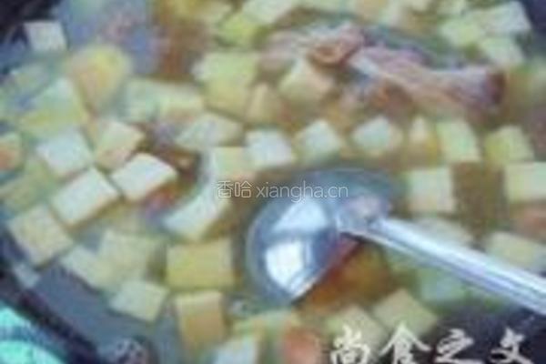 牛肉炖萝卜土豆的做法图解3