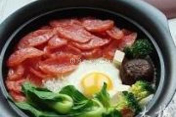 腊味煲仔饭的做法图解7