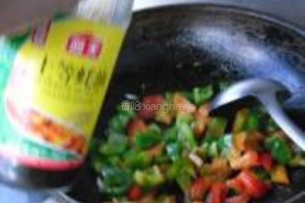 蚝油青红椒的做法图解4