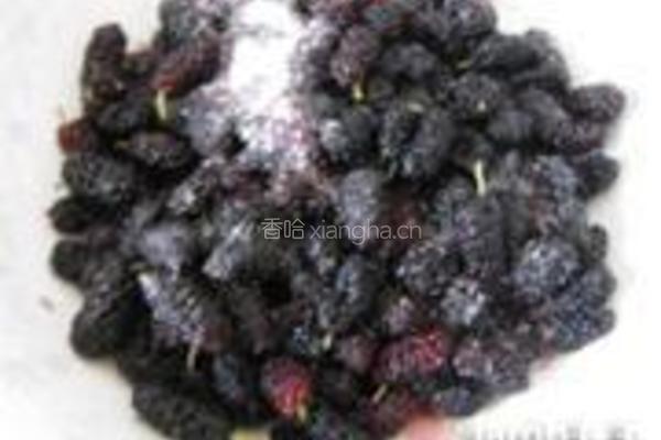桑葚果酱的做法图解2