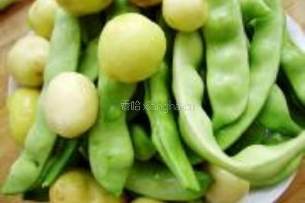 豆角焖土豆的做法图解1