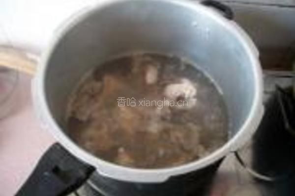 粉葛龙骨汤的做法图解2