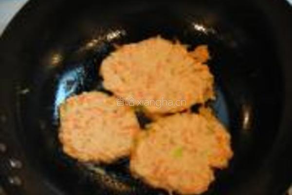 豆浆加胡萝卜煎饼的做法图解3