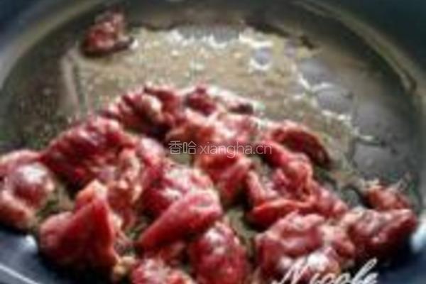 家常干炒牛河的做法图解2