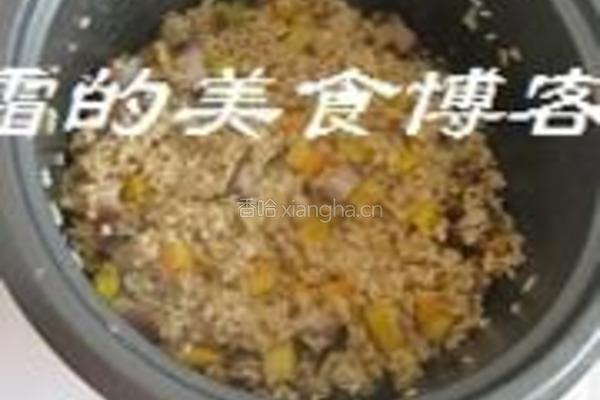腊肉胡萝卜焖饭的做法图解9