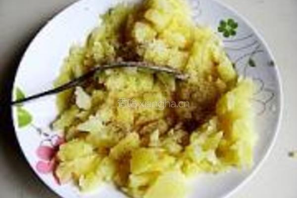 洋葱火腿土豆饼的做法图解9