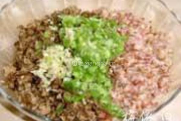 粗粮馅饼的做法图解3