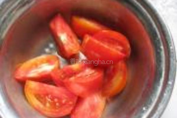 番茄豇豆的做法图解1