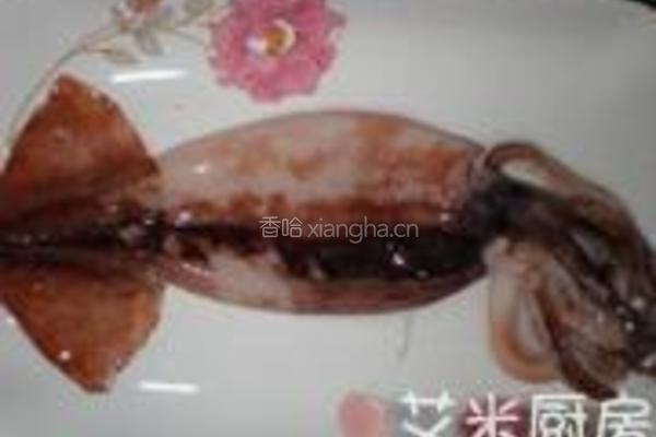 照烧鱿鱼酿咖哩炒饭的做法图解1