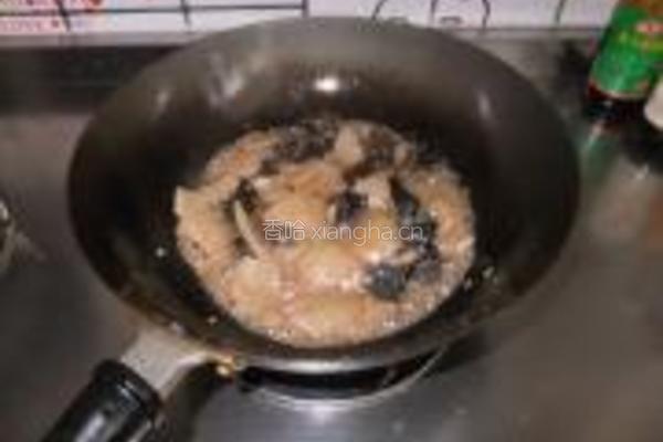 芹菜炒皮肚的做法图解5