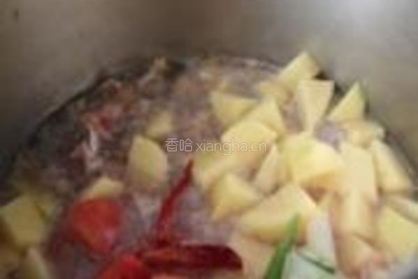 牛肉疙瘩面叶汤的做法图解3