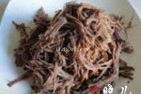 龙须牛肉的做法图解9