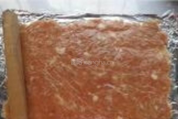 黑椒猪肉脯的做法图解7