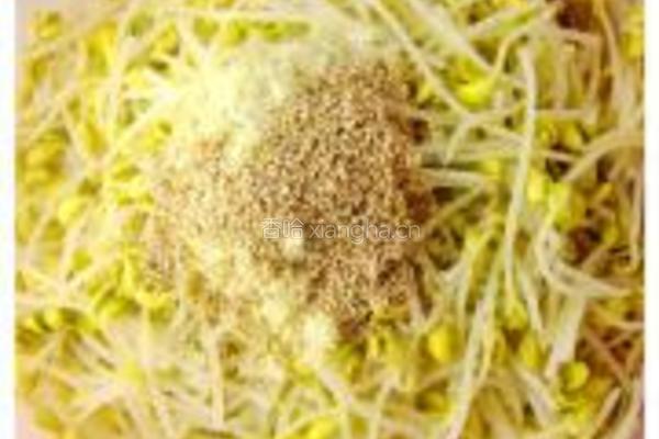 黄豆芽拌饭的做法图解12