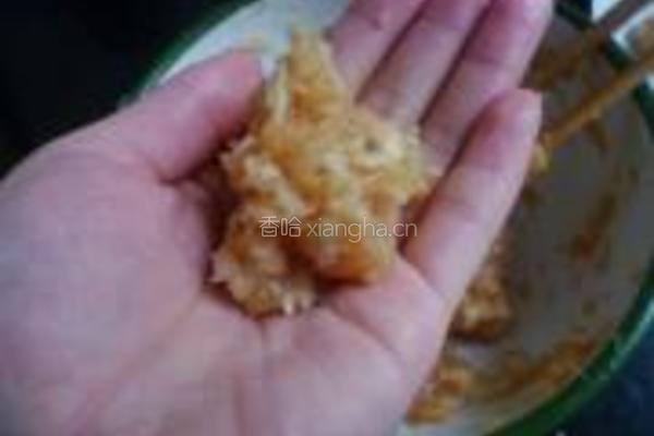 爆炸鸡肉丸的做法图解4