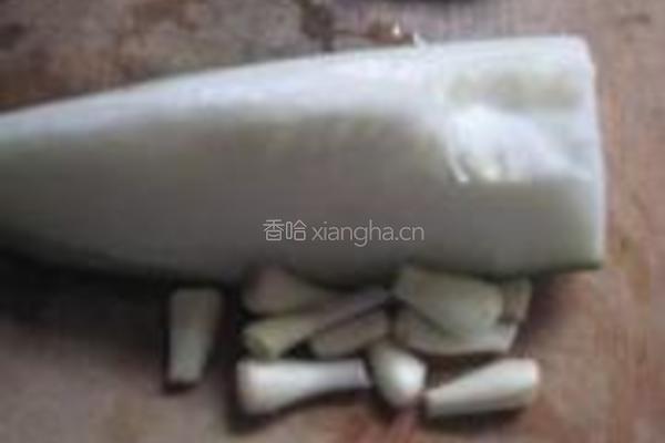 蚝油冬瓜的做法图解1