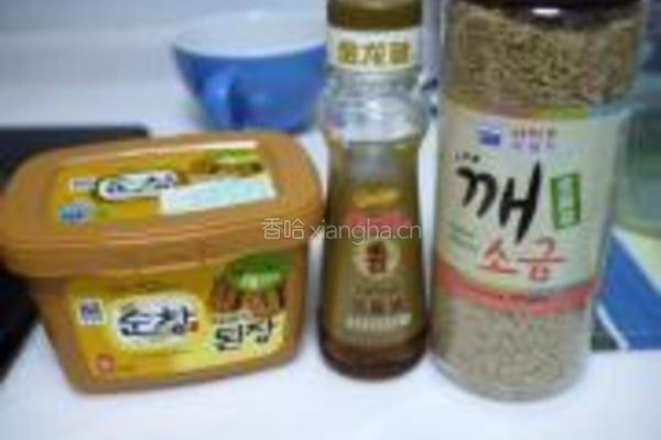 韩式大酱拌平菇的做法图解3