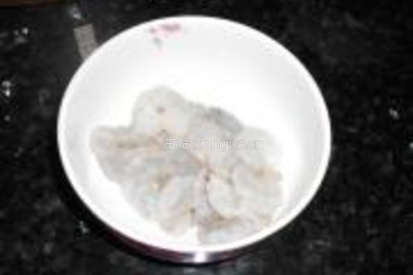 苦瓜如意虾的做法图解2