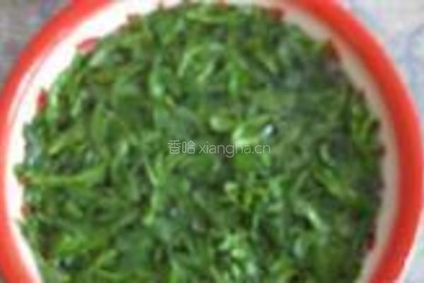 苜蓿蒸面的做法图解3