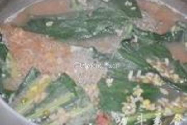 荷香绿豆莲子羹的做法图解4