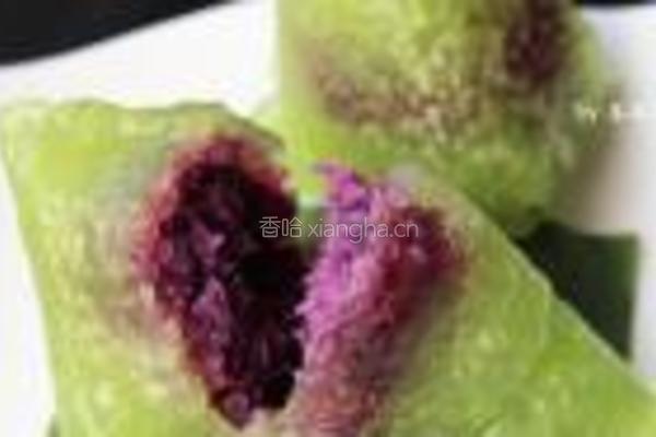 紫薯水晶粽的做法图解17
