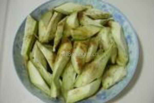 蒸绿茄子的做法图解3