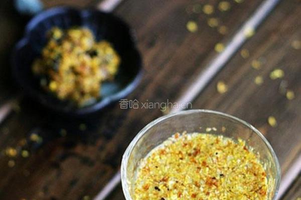 桂花蜜苏打饮