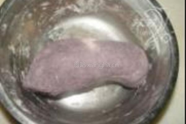 黑米鸡蛋灌饼的做法图解3