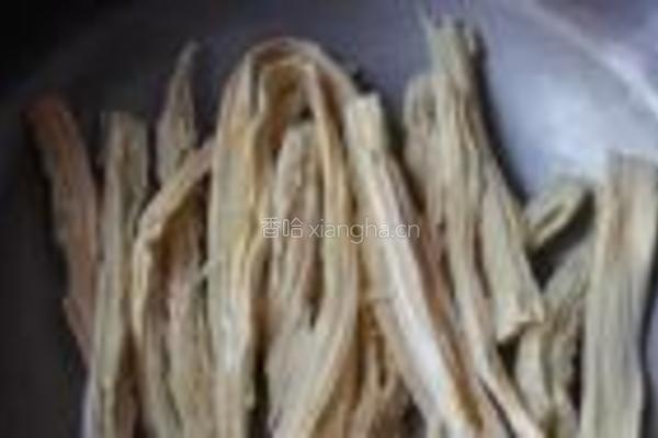 什菌腐竹的做法图解2