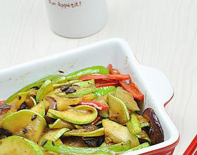 豆豉炒西葫芦