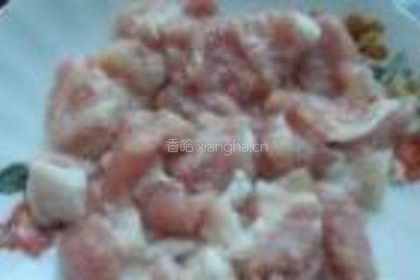 花生莲子肉粽的做法图解3