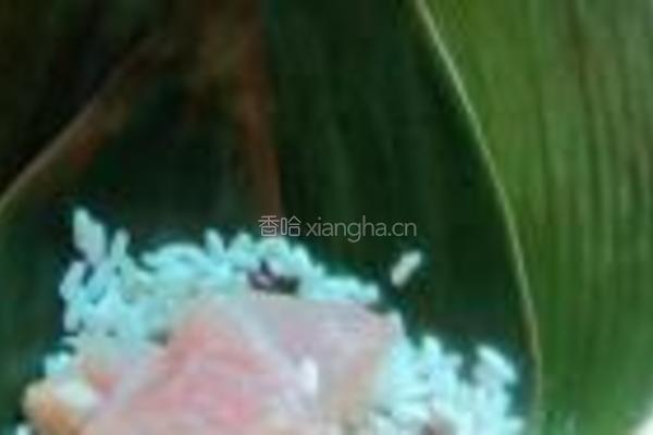 花生莲子肉粽的做法图解5