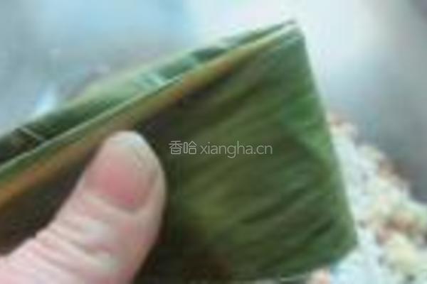 花生莲子肉粽的做法图解7