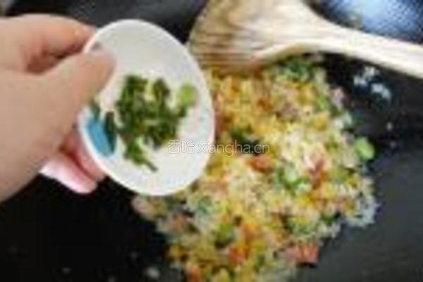 咸鸭蛋炒饭的做法图解15