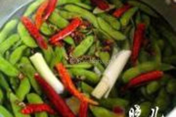 盐水麻辣毛豆的做法图解3