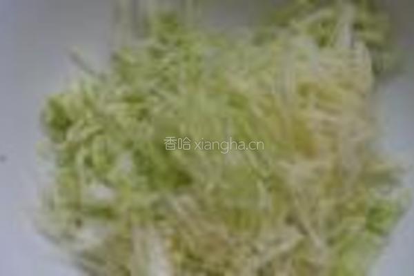 凉拌荆芥的做法图解3