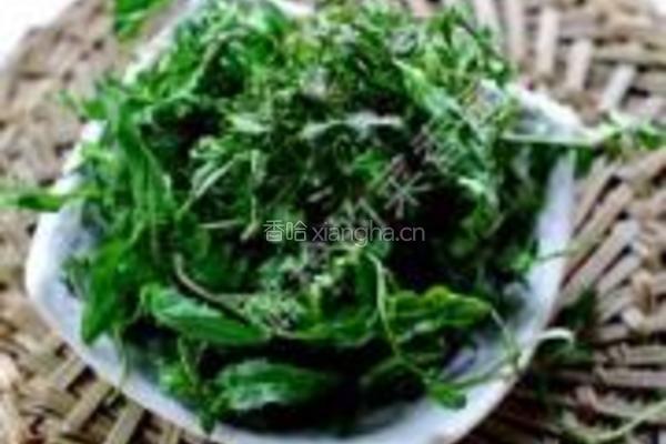 荠菜团子的做法图解1