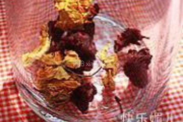 洛神金莲花茶的做法图解2