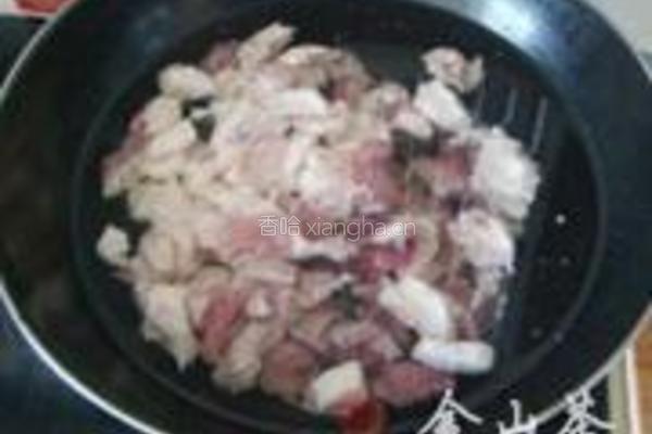 羊肉蘑菇粉丝煲的做法图解1