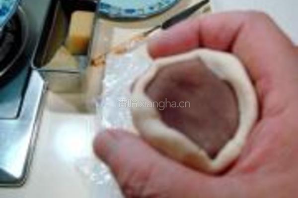 豆豆香冰皮月饼的做法图解16
