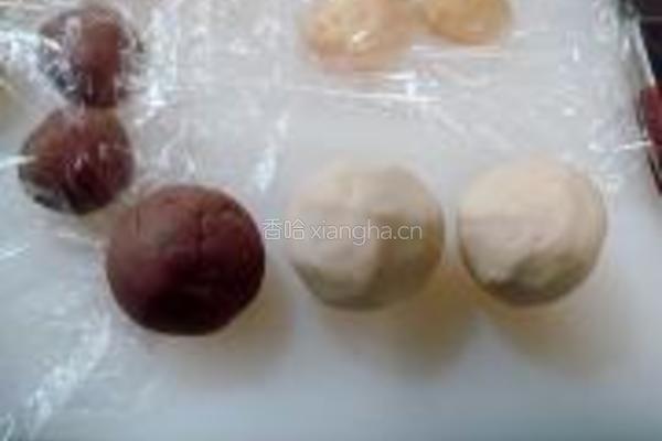 豆豆香冰皮月饼的做法图解17