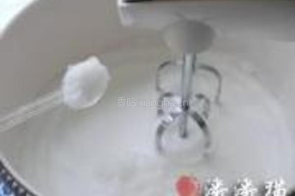 香兰叶洛神花戚风蛋糕的做法图解10