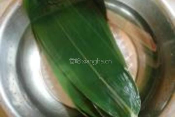 大红豆粽子的做法图解3