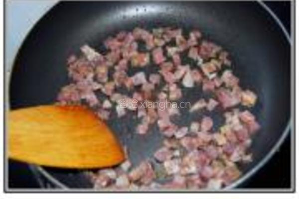 香肠豇豆粒的做法图解8