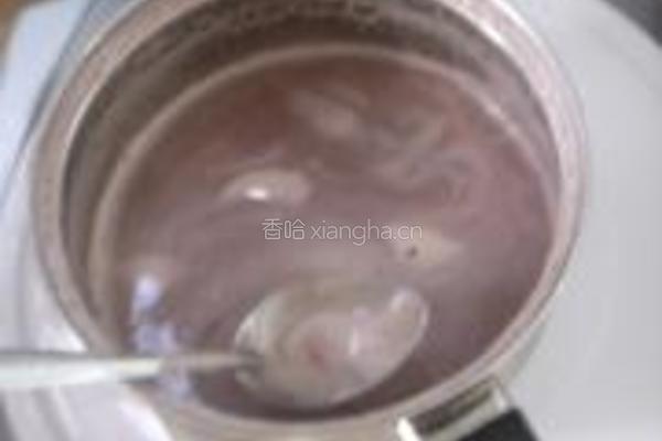 紫米豆浆的做法图解6