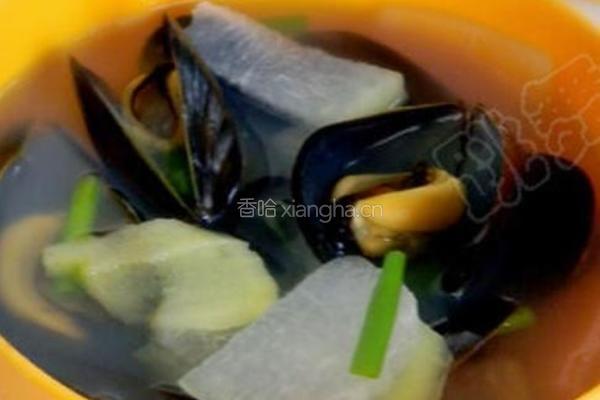 淡菜冬瓜汤