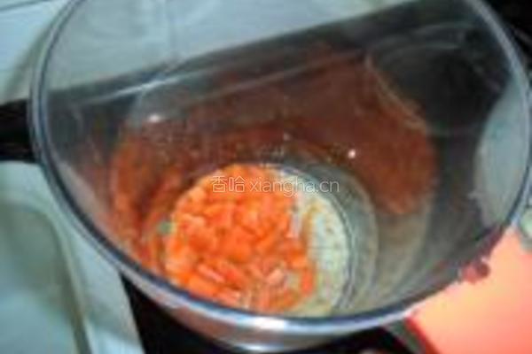 胡萝卜薏米米糊的做法图解5