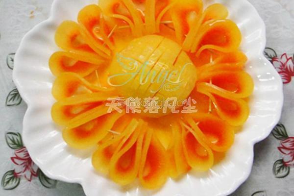橙汁木瓜