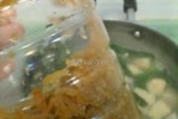 小蔬肉片汤的做法图解8