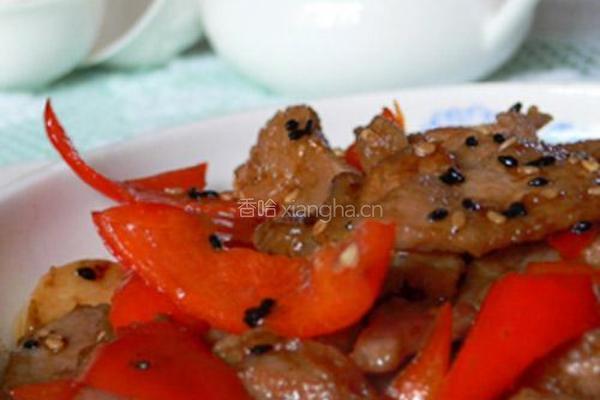 红椒炒肉or肉炒红椒